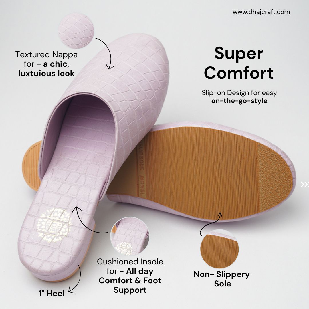 Baby Pink Mules