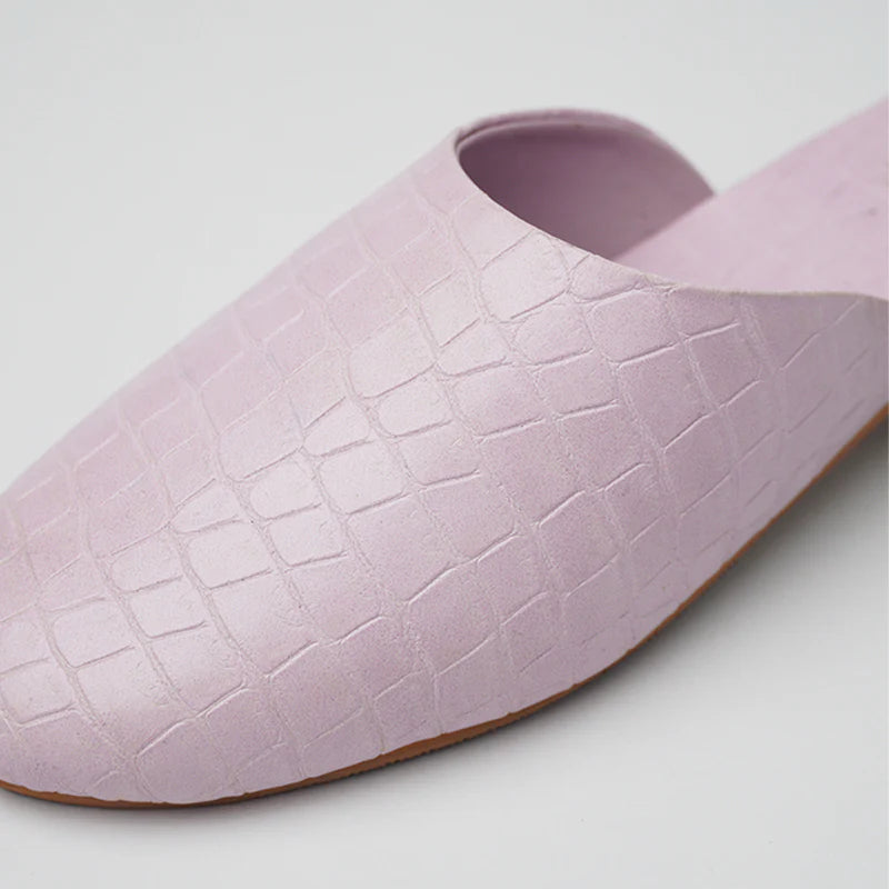 Baby Pink Mules