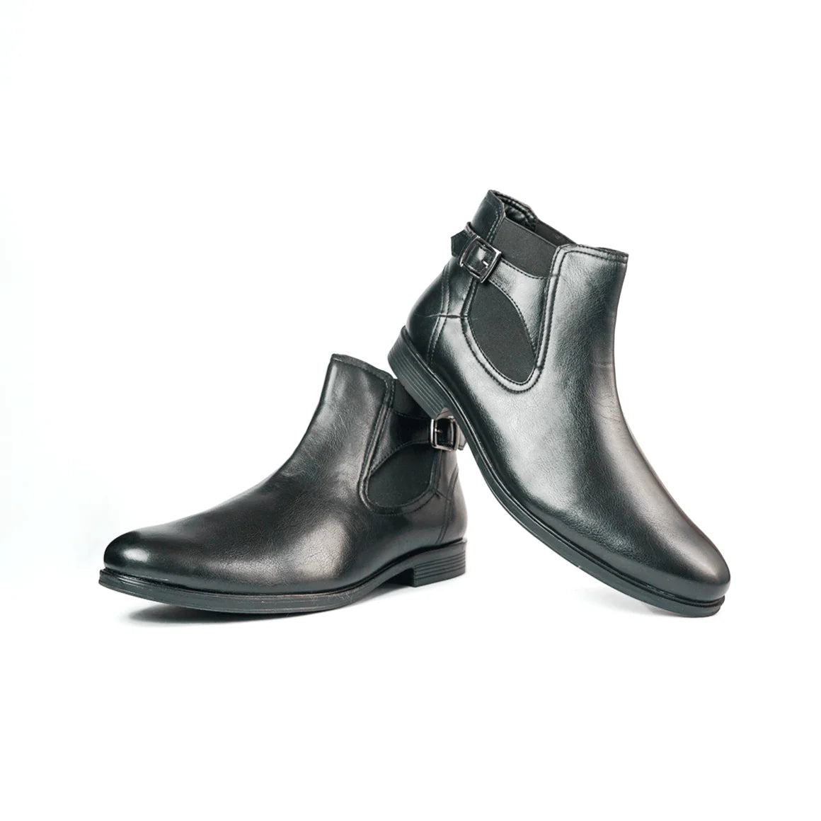 Men Formal Black Chelsea