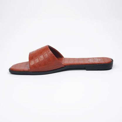 Brown Casual Slip-On