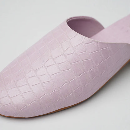 Baby Pink Mules