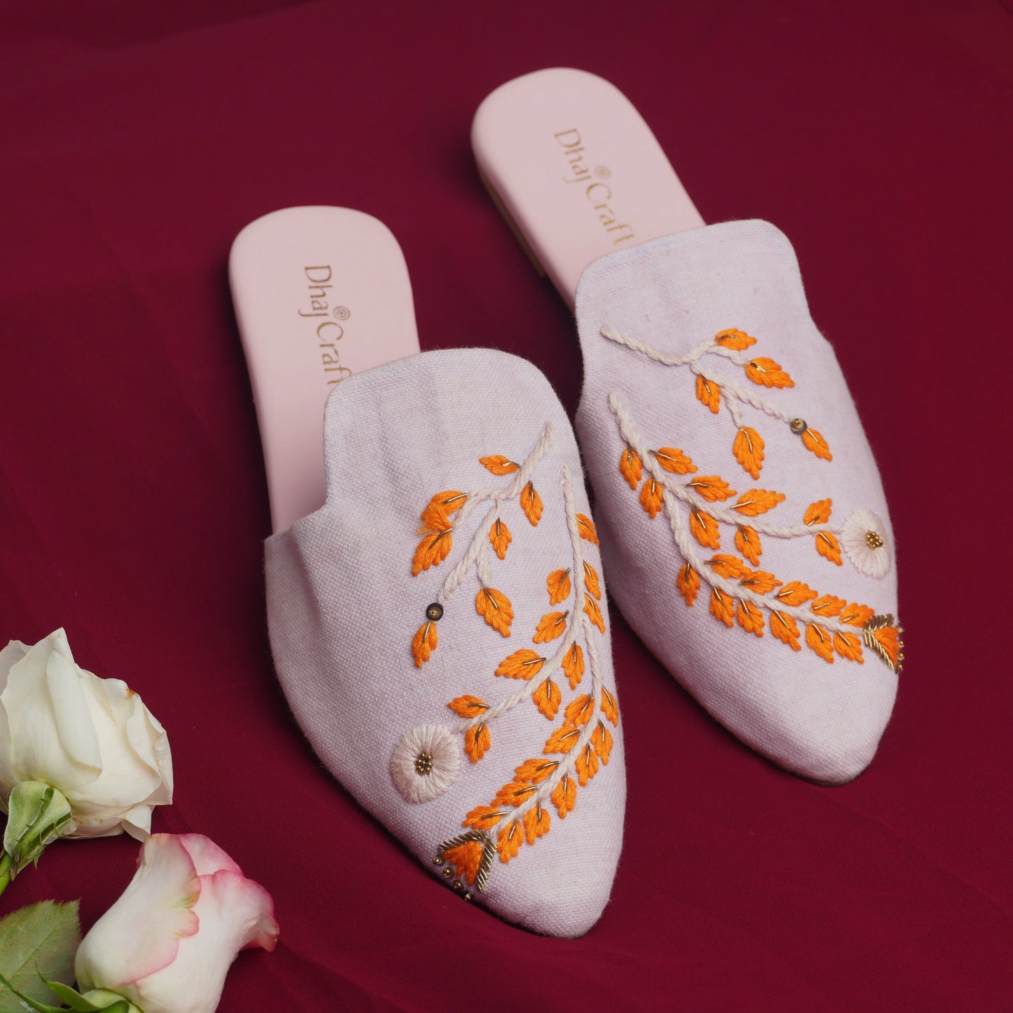 Floral Whispers Mules