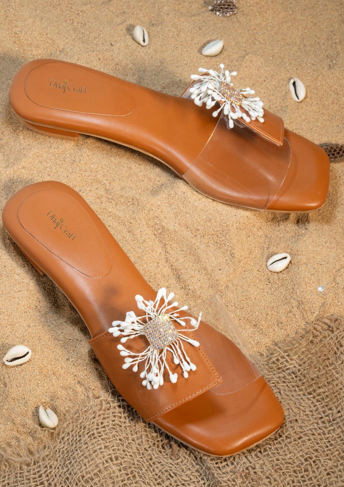 Women Party Open Toe Flats