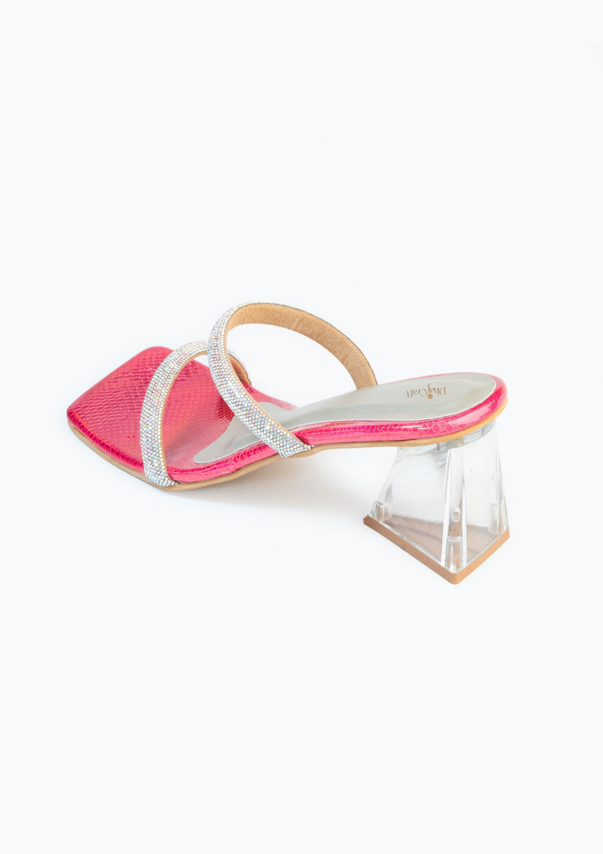 Women Textured Party Heels Sandal