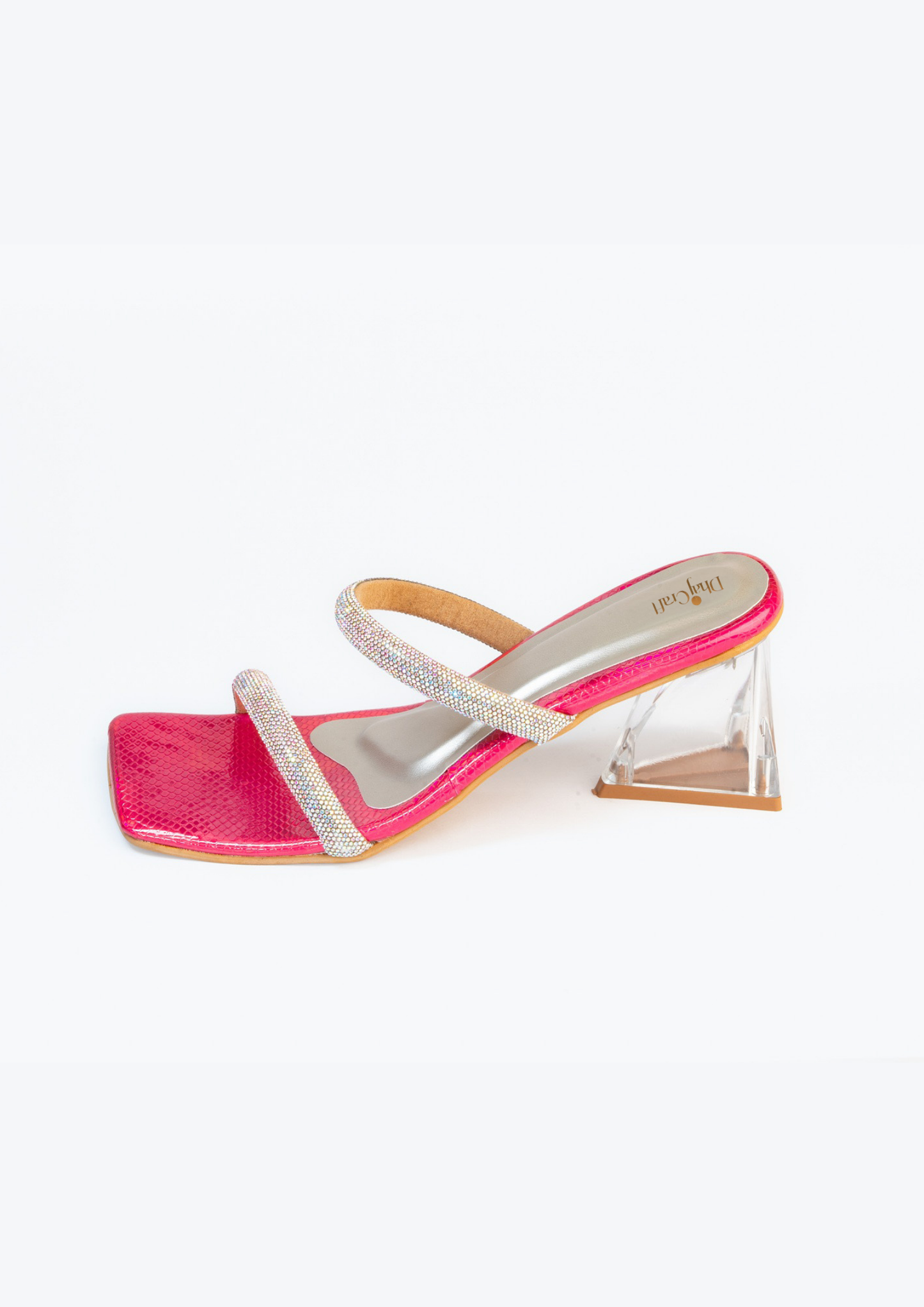 Women Textured Party Heels Sandal