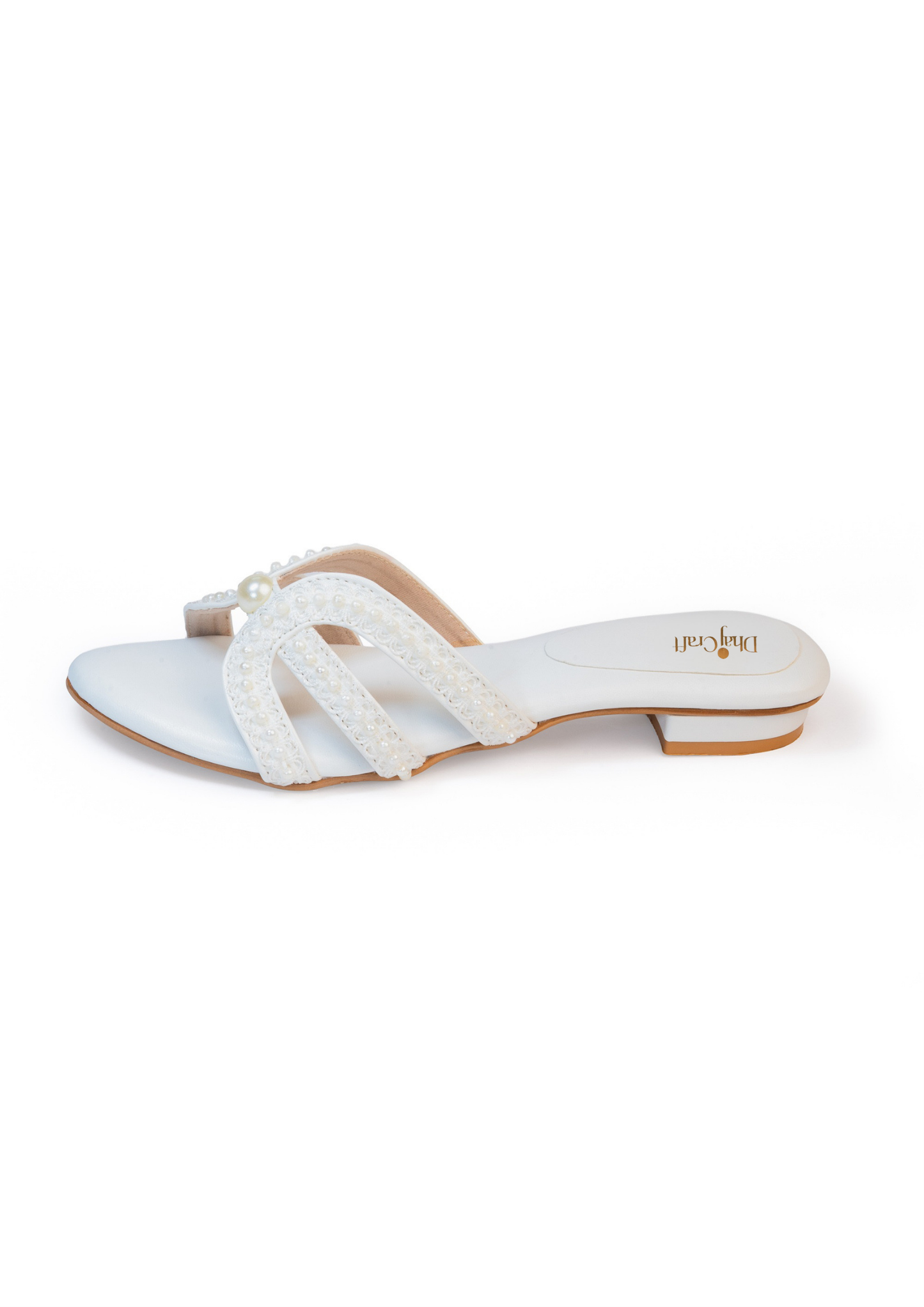 Women Embellished Party Open Toe Flats