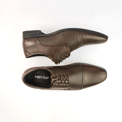 Men Brown Formal Oxfords